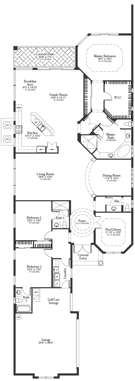 Mirasol Taylor Woodrow Chateau Floorplan