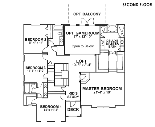 Montecito Castile Floorplan